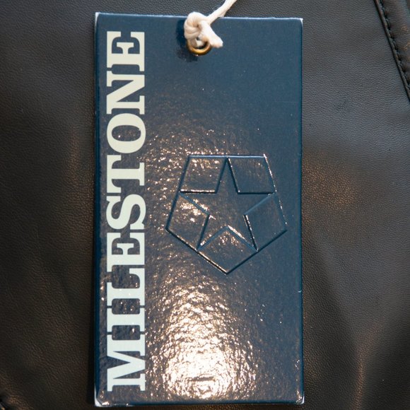 Milestone NWT Dark Gray Lamb Leather Heinar Jacket - Picture 2 of 7